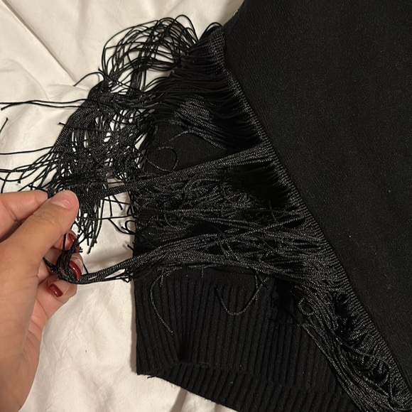 Zara fringe sweater - Picture 4 of 4